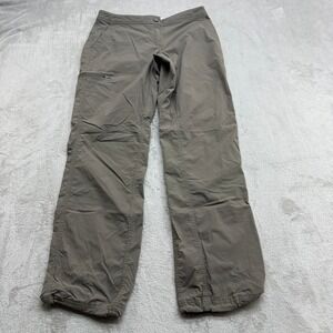 L.L. Bean Hiking Pants Women 6 Brown Straight Cargo Outdoor Activewear Gorpcore